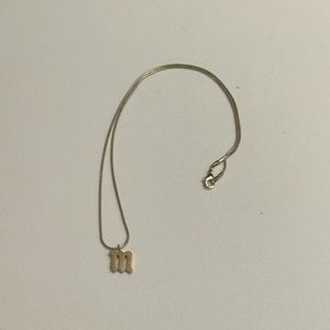 Initial necklace